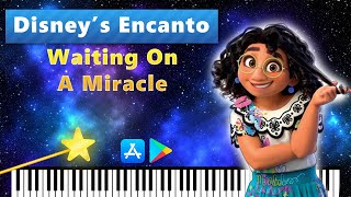 Encanto  Waiting On A Miracle  Piano Tutorial [upl. by Ecienahs]