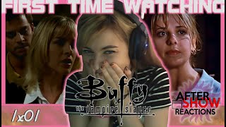 THIS SHOW IS ICONIC  Buffy The Vampire Slayer 1x01  quotWelcome to the Hellmouthquot Reaction [upl. by Nameerf]