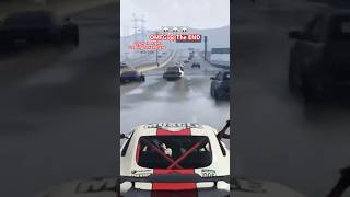 32 Sports Cars Cuttin Traffic Ends In Disaster  GTA V No Hesi [upl. by Neelia743]