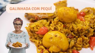 A TRADICIONAL GALINHADA COM PEQUI Você vai amar essa receita tradicional de Goiás [upl. by Shamus]