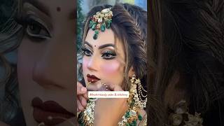 today s bridal makeup tutorial  latest bridal makeup tutorial 2024  asoka makeup trends  shorts [upl. by Keener]