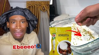 Austinecruise Reacts to Semovita Cake🙆🏿‍♂️💔😂😂 [upl. by Joellyn]