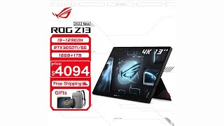 Review ASUS ROG Flow Z13 Gaming Laptop 2024 [upl. by Asquith]