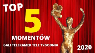 TOP 5 najważniejszych momentów 📽⭐  Telekamery Tele Tygodnia 2020 [upl. by Krueger867]