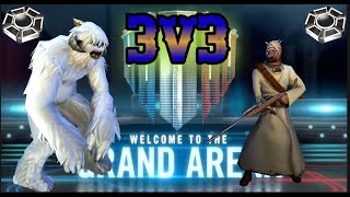 Grand Arena 3v3 Omi Wampa vs Tusken Raider Omi [upl. by Roper]