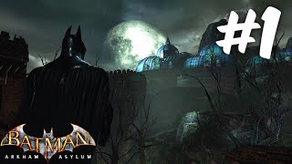 Batman Arkham Asylum  Part 1  WELCOME TO THE ASYLUM NO COMMENTARY [upl. by Geldens]