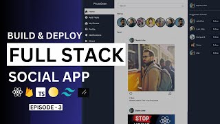 Build amp Deploy React TypeScript amp Firebase Full Stack Social Media App  Ep 3 [upl. by Aineval936]