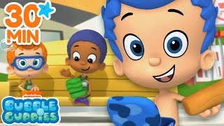 Lunchtime with Bubble Guppies 🍕 30 Minute Compilation  Bubble Guppies [upl. by Yleek]