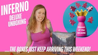 Inferno Deluxe Board Game  Unboxing [upl. by Mariele]