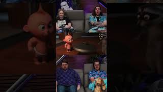 Jack Jack VS Raccoon incredibles2 pixar reaction [upl. by Llennor814]