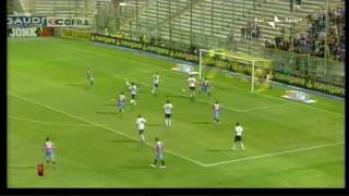 PARMA CATANIA 21 30082009 HIGHLIGHTS [upl. by Enairda]