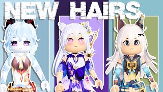 New Roblox Genshin Kirara Hairs amp more UGC items [upl. by Candace658]