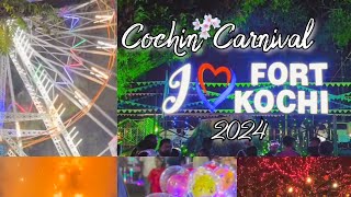 Cochin Carnival 2024 cochincarnival newyear2024 viral onemillion filmycousins [upl. by Accever]