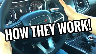 PADDLE SHIFTERS How They Work Explained [upl. by Onibla]