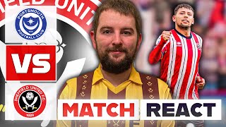 Portsmouth vs Sheff United  Match React [upl. by Daphne]