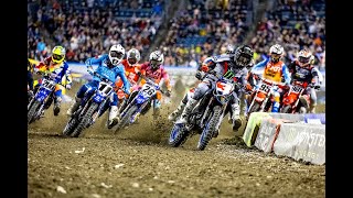 AMA Supercross 2022  StLouise  250450 Main Event [upl. by Atined498]