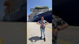 COMO É VIAJAR EM UM CRUZEIRO COM TUDO INCLUÍDO PELA ITÁLIA E GRÉCIA NO NAVIO CELEBRITY EDGE Shorts [upl. by Ras]