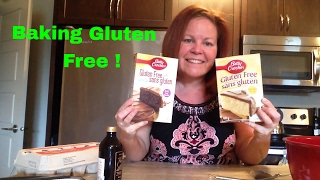 Baking Gluten Free with Betty Crocker Cake Mixes [upl. by Lipps]