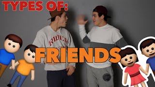 Types Of Friends  Dolan Twins [upl. by Nodnar]