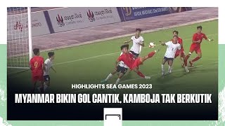 Highlights SEA Games 2023 Myanmar U22 20 Kamboja U22 [upl. by Laram]