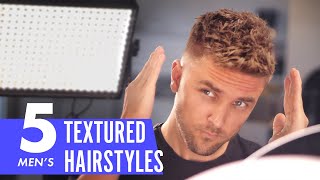 Short hair Inspiration  Mens Textured Hairstyles  Slikhaar TV [upl. by Ikaz]