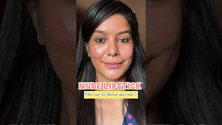 Nude lipstick 2024 best nude lipstick Indian skin tone nude Lipstick ❤️shorts youtubeshorts [upl. by Aala]