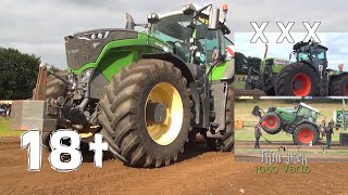 18t Freie Klasse ist der XERION auch 2018 vor Fendt 1050 Vario Klein Vollstedt Trecker Treck BATTLE [upl. by Oiracam]