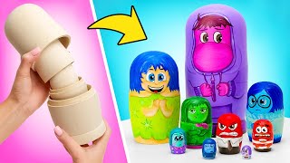 Personalización de muñecas rusas como personajes de Inside Out 2 [upl. by Tallu]