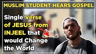 Muslim Students Hearing a Single Verse Uttered by Jesus from the Injeel that Would Change the World [upl. by Hannaj340]