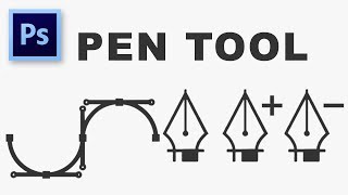 Cara Menggunakan Pen Tool  PHOTOSHOP TUTORIAL [upl. by Nodnol]