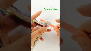 Crochet shorts tutorial very nice crochetcrosai howtocrochet shorts [upl. by Nidnal]