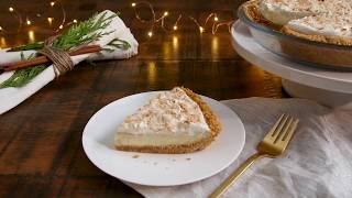 Coconut Eggnog Cream Pie [upl. by Darach192]