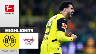 BVB is BACK  Borussia Dortmund  RB Leipzig 21  Highlights  Matchday 9 – Bundesliga 202425 [upl. by Esinel83]