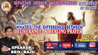 virallivestream What is the Difference Between Deliverance amp Healing Prayer Part 2 LIKE SHARE [upl. by Hanzelin179]