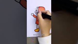 Fall story idea drawing simple and fun Follow the jitterbug to learn how to draw One Learning Sk [upl. by Ahsiekim]