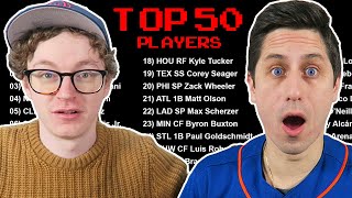 Reacting to Foolish Baseball Top 50 Players Ranking for 2022 [upl. by Annaig460]