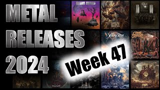 New Metal Albums 2024 Week 47 November 18th  24th newmetal newmetalalbums [upl. by Ahsat]