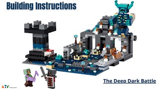 LEGO Minecraft 21246 The Deep Dark Battle Building Instructions [upl. by Eixel]