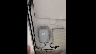 01 Instalación domiciliaria paso a paso de fibra óptica en un piso sin preinstalación [upl. by Enirtak]