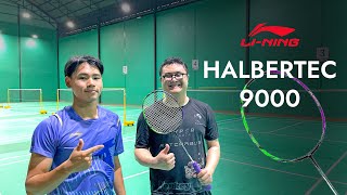 รีวิว LINING HALBERTEC 9000  Tai Shan Badminton [upl. by Standford]