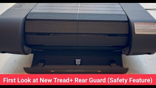 New Peloton Tread Rear Guard Safety Feature First Look [upl. by Rofotsirk]