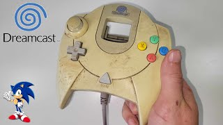 Restored Sega Dreamcast Controller  Retro Restoration [upl. by Oirazan]