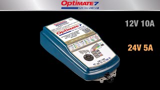 12V24V leadacid battery charger  OptiMate 7 12V24V [upl. by Jonathan]