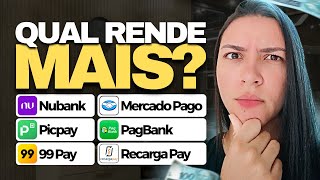 7 CONTAS DIGITAIS QUE RENDEM MAIS QUE O NUBANK [upl. by Trainor531]