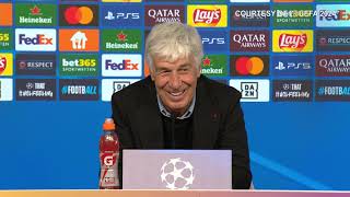 StoccardaAtalanta Gasperini quotStoccarda Avete visto le gare con Real e Juvequot Hien quotChampionsquot [upl. by Birch]