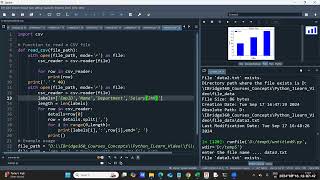 CSV File Handling [upl. by Currey]