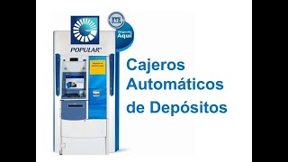 Como Depositar en Cajeros Banco Popular [upl. by Anura]