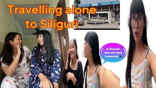 Bagdogra Airport🛬 Siliguri to Receive Phuputravelling alone from Gangtok [upl. by Shaver]