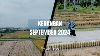 Kenangan September 2024 flywithneo [upl. by Yrad]