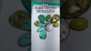 For Sale  Rare Hachita NM Turquoise 105 carats 80 silversmith gemstone lapidary newmexico [upl. by Maximilian]